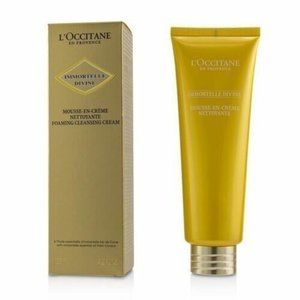 L'Occitane Immortelle Divine Foaming Cleansing Cream 125ml Sealed NIB